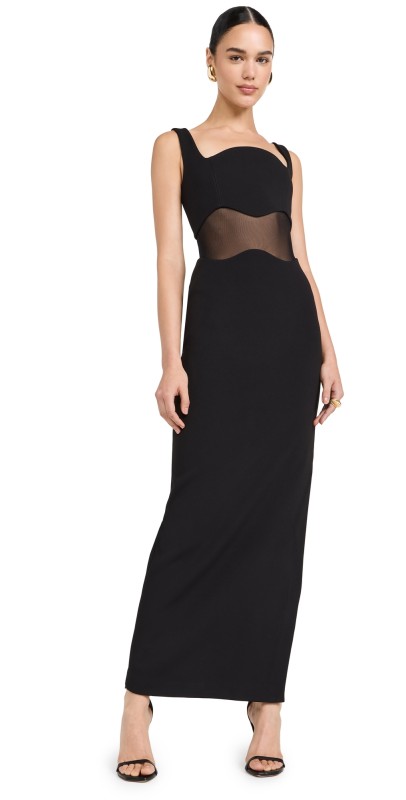 MISHA Damita Dress Black