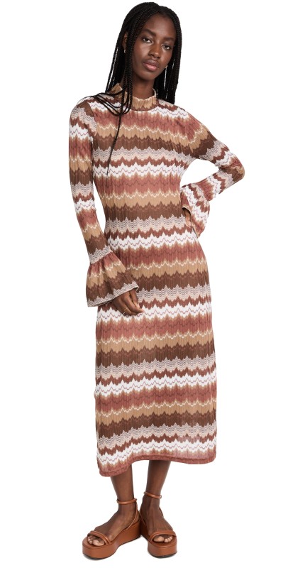 En Saison Le Voilier Dress Multi