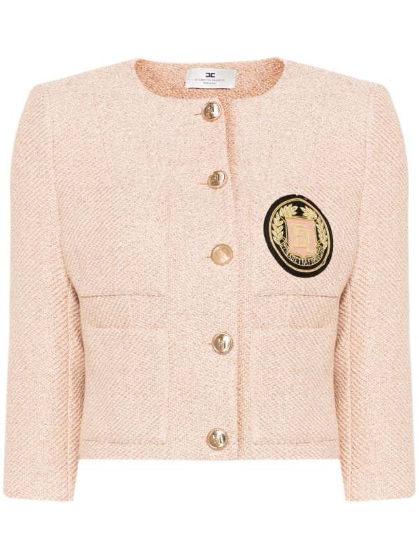 tweed cropped jacket