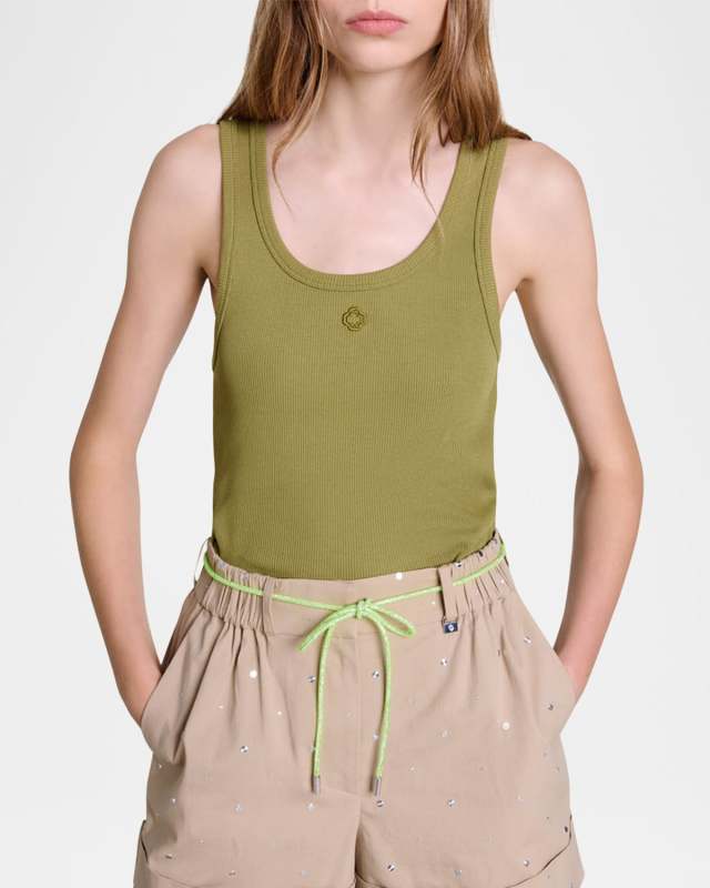 Tanko Rib-Knit Tank Top