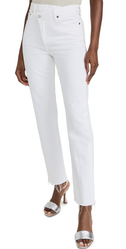 AGOLDE Crisscross Straight Jeans Element