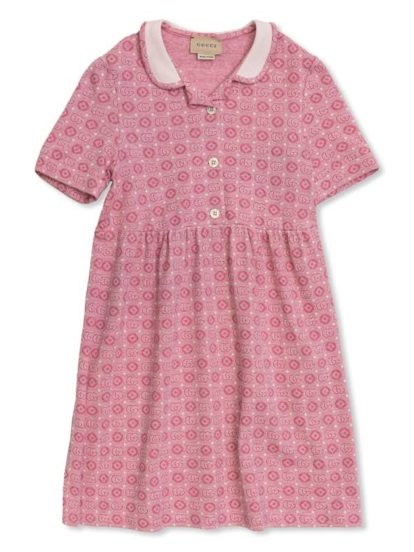Double G cotton dress