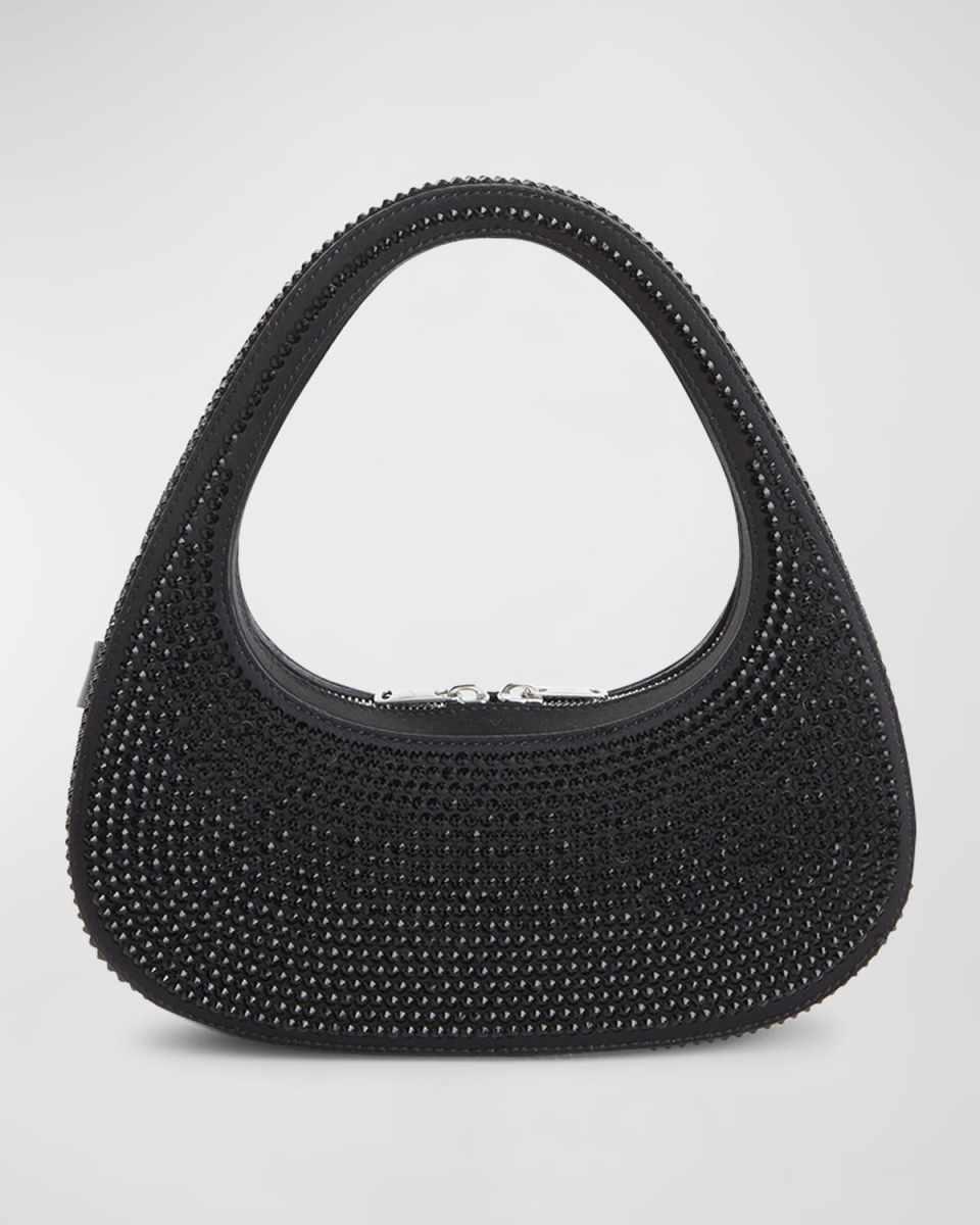 Swipe Crystal Top-Handle Bag