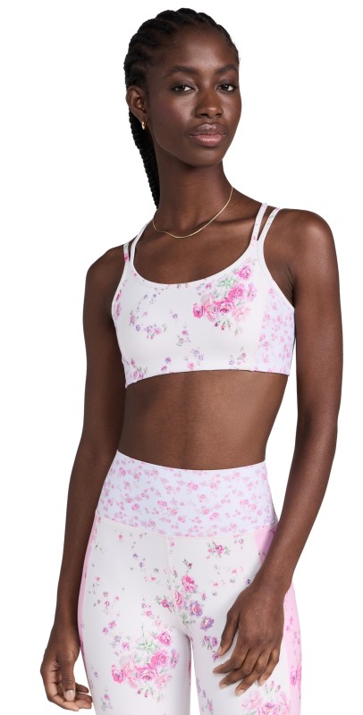 LoveShackFancy Aiden Bra Wisteria Mix