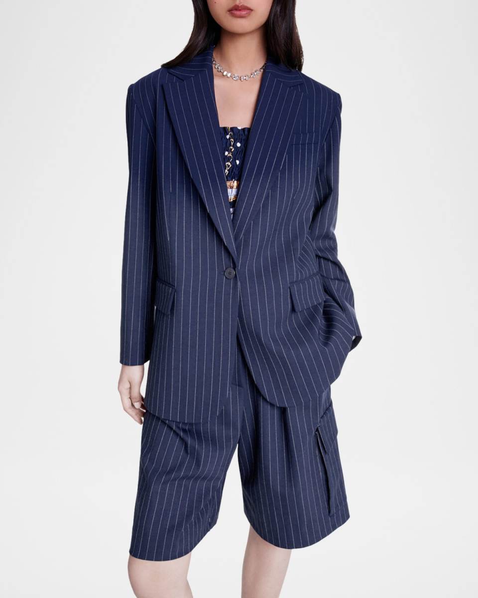 Vivaldo Pinstriped Blazer