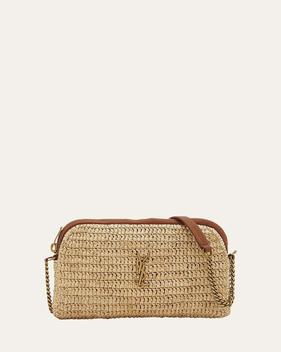 Gaby YSL Zip Pouch Crossbody Bag