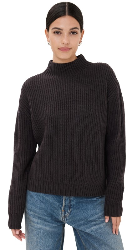 TWP Macie Sweater Dark Chocolate