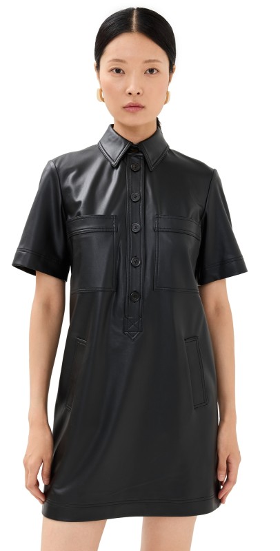 Veronica Beard Koulis Dress Black
