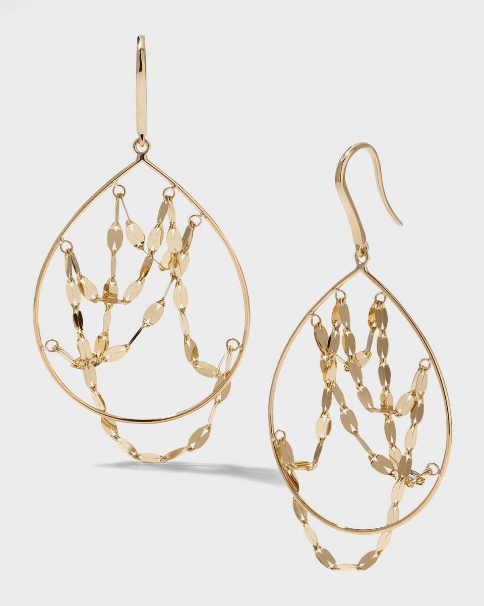 Mega Gloss Blake Tier Earrings, 35mm