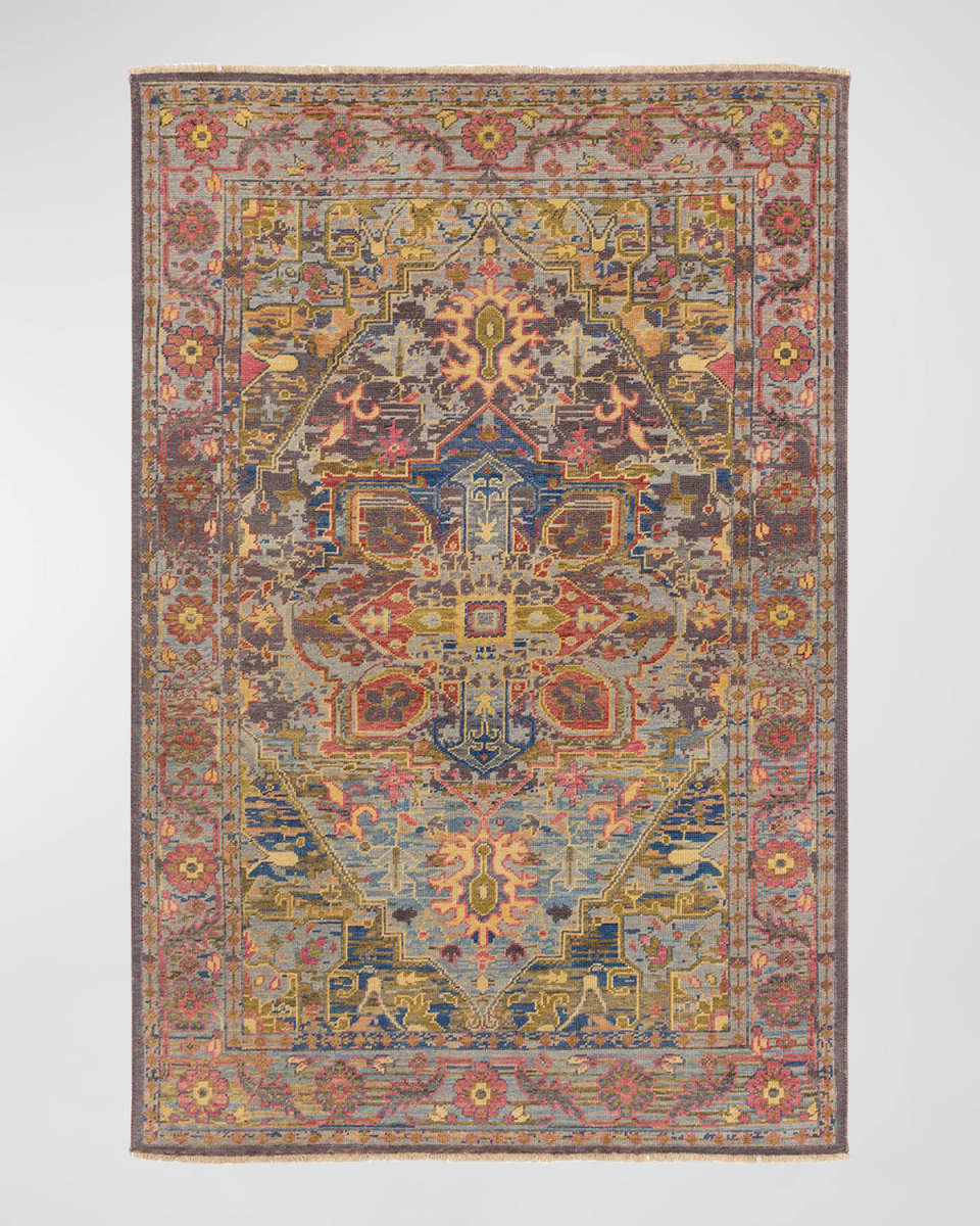 Cappadocia Sage Hand-Knotted Rug, 6' x 9'