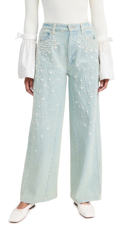 Sea Perlette Denim Jeans Blue