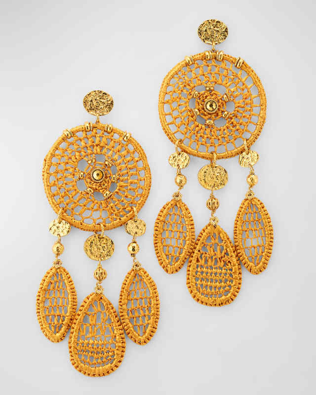 Fanfaria Chandelier Drop Earrings