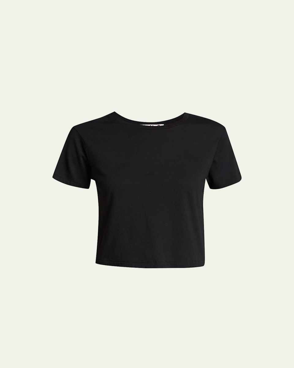 Babe Cropped Crewneck T