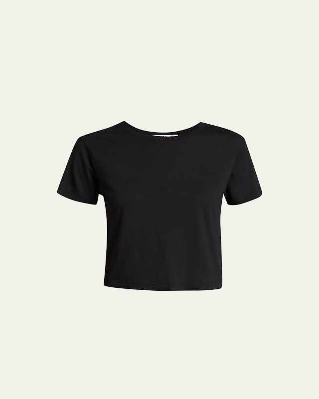 Babe Cropped Crewneck T
