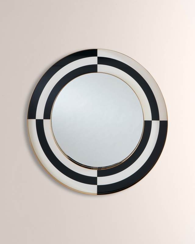 Op Art 36" Wall Mirror