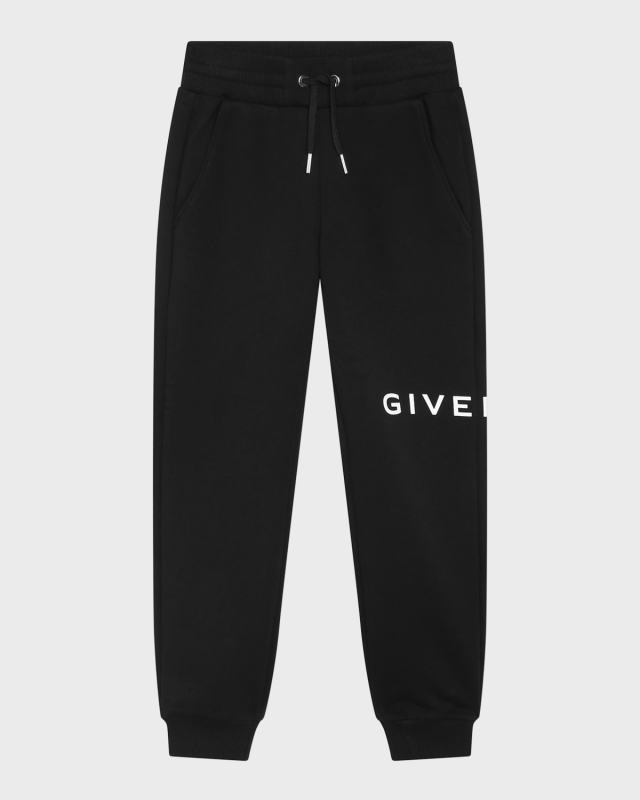 Girl's Logo-Print Sweatpants, Size 6-12
