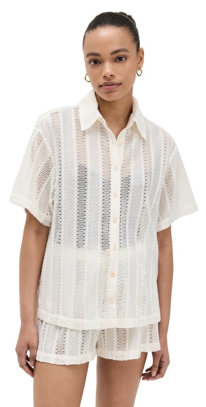 Reformation Harley Two Piece White Breeze