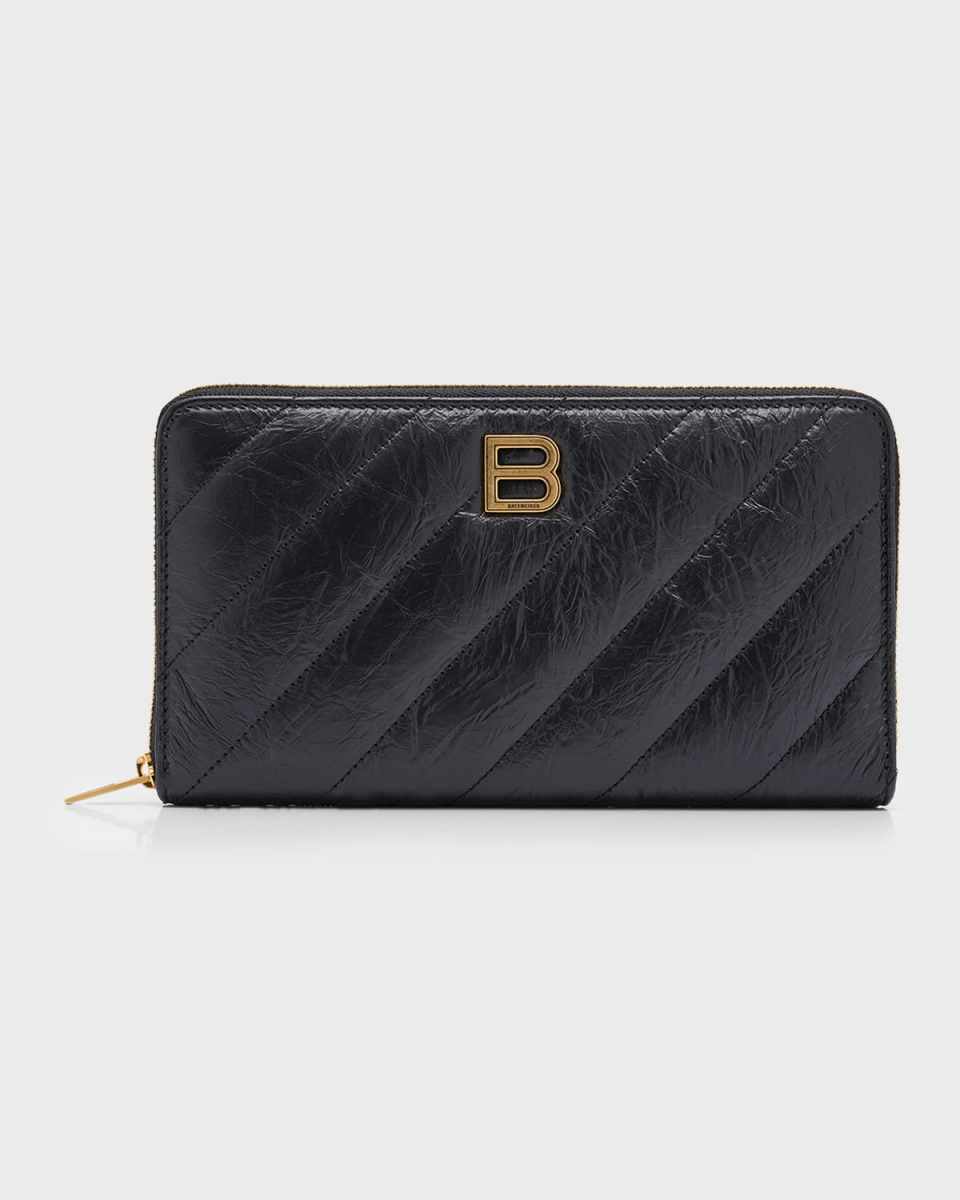 Crush Continental Wallet Quilted