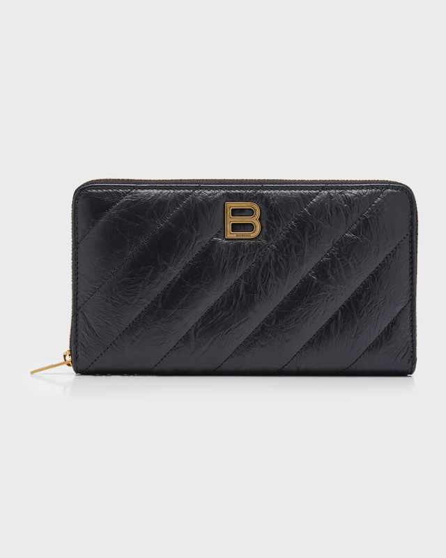 Crush Continental Wallet Quilted