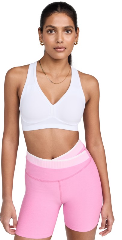 Beyond Yoga Spacedye Lift Your Spirits Bra Cloud White