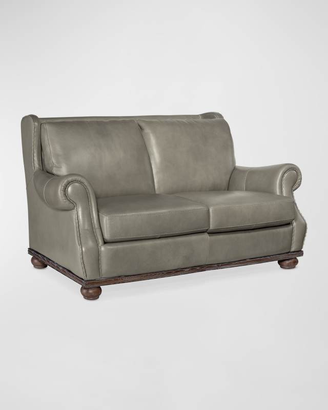 Williams Leather Settee - 71"
