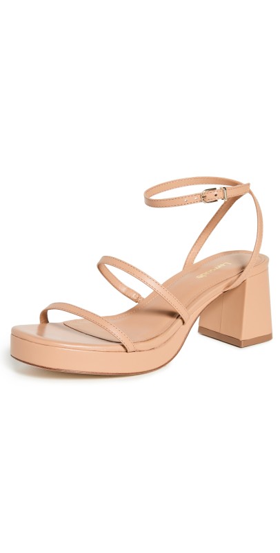 Larroudé Gio Sandals Tan