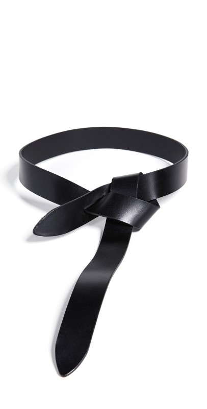Isabel Marant Lecce Leather Belt Natural