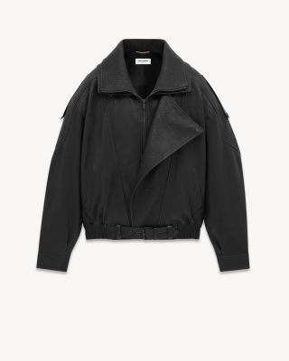 Saint Laurent Bomber Jacket in Lambskin