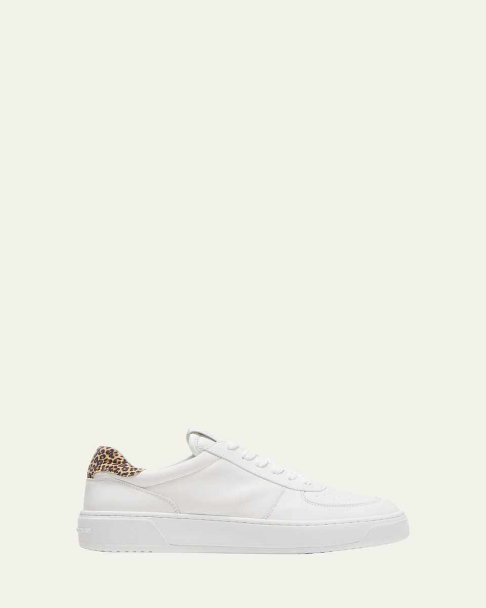 Courtside Leopard Low-Top Sneakers