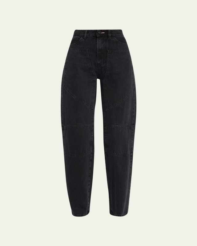 Diana Paneled Biker Jeans