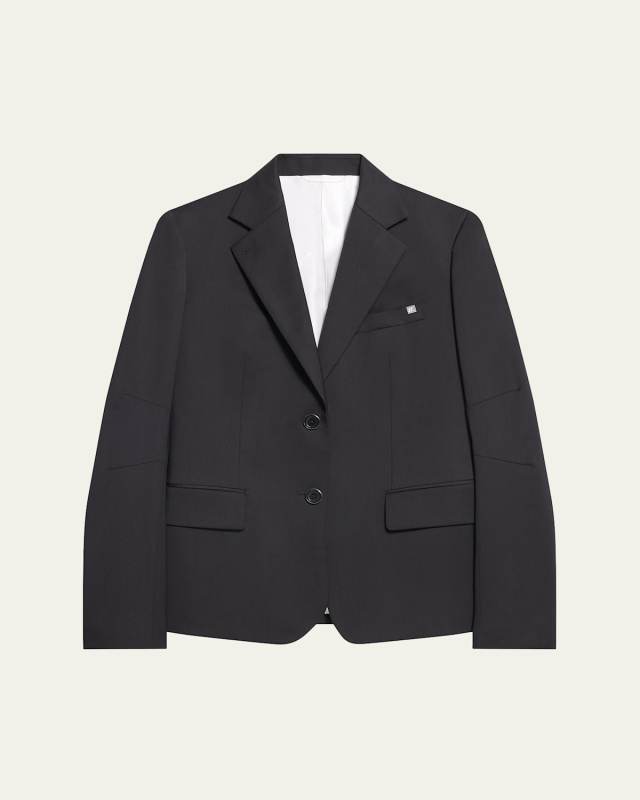 Curved Classic Blazer