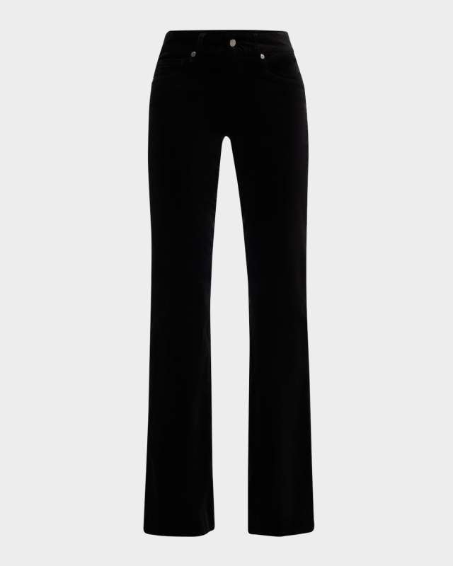 Kyle Velvet Flare Trousers
