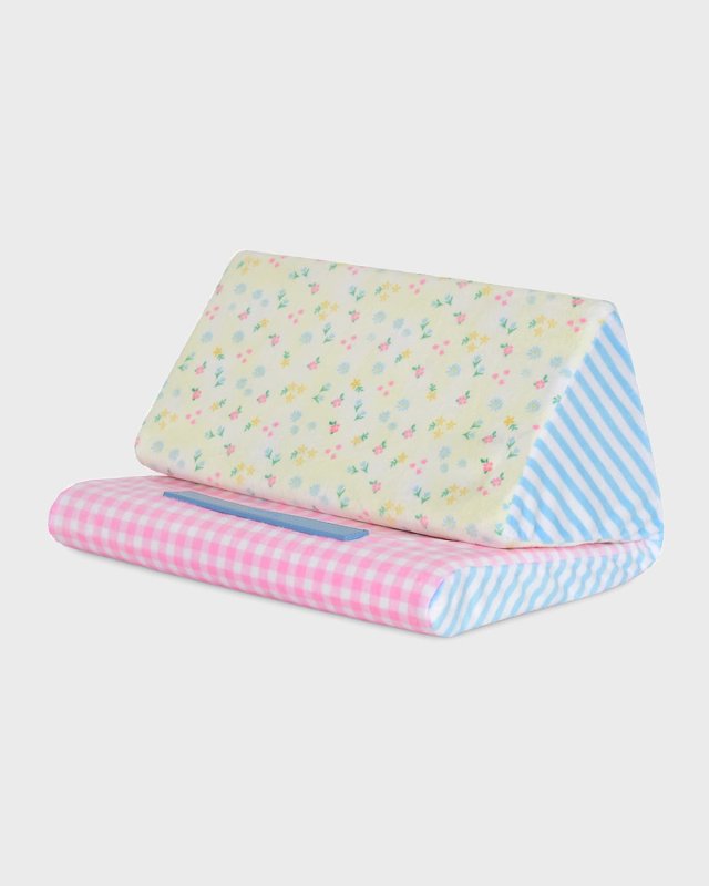 Girl's Sweet Patchwork Tablet Pillow