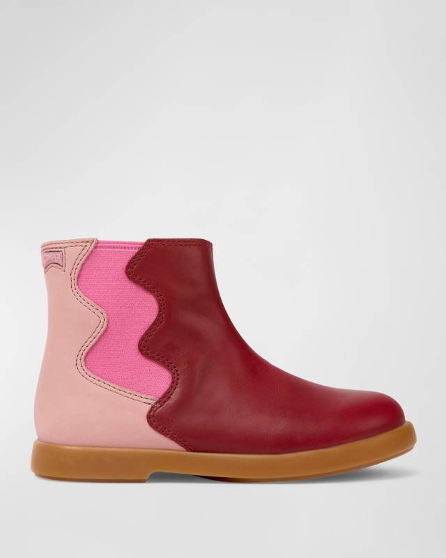 Kid's Patent Leather Ankle Boots, Toddler/Kids