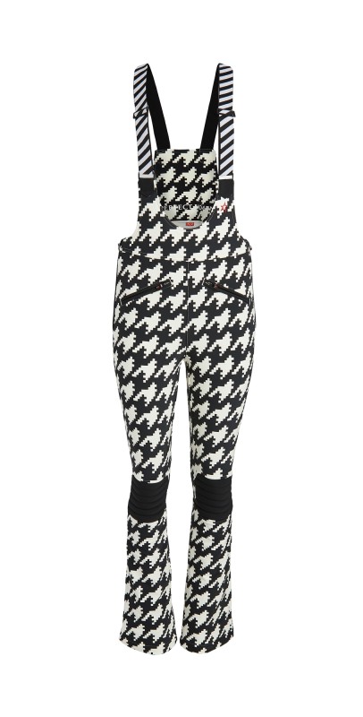 Perfect Moment Isola Racing Print Pant Black/Snow White Houndstooth