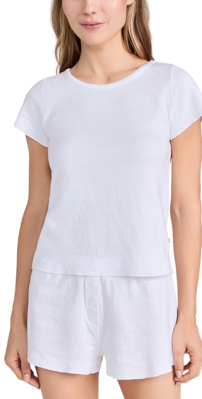 Cozyland by Morgan Lane Baby Jean Tee Chalk