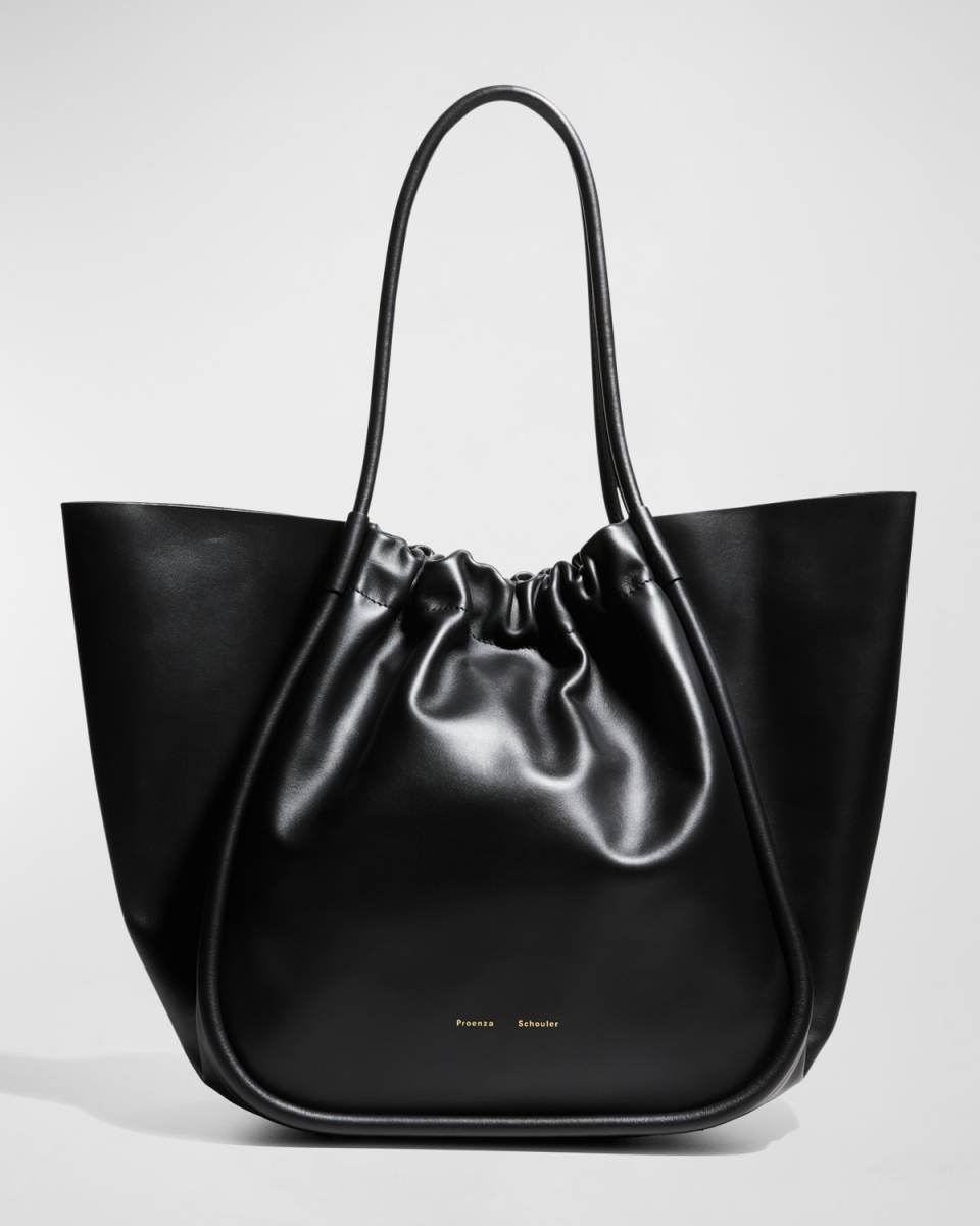 XL Ruched Tote Bag