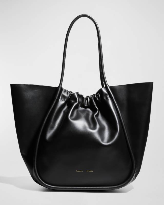 XL Ruched Tote Bag