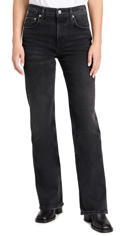 Citizens of Humanity Vidia Mid Rise Boot Jeans Stormy