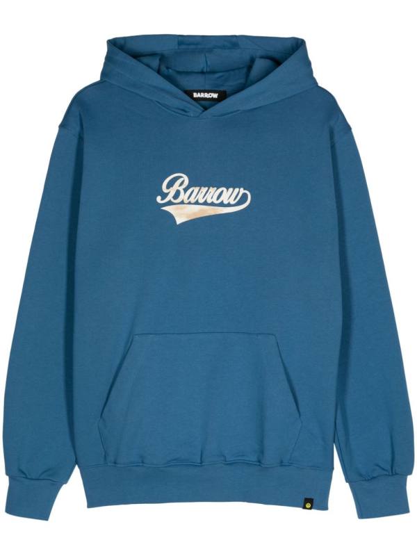 logo-print hoodie