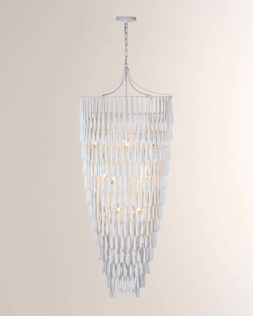 Vacarro Tall Cascading Chandelier By Julie Neill