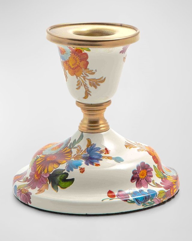 Flower Market Short Candlestick Holder