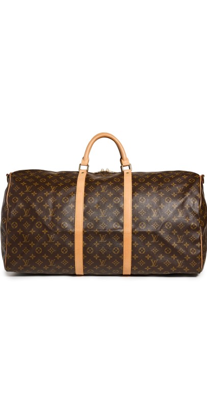 What Goes Around Comes Around Louis Vuitton Monogram Ab Keepall Bandouliere 60 Duffle Brow