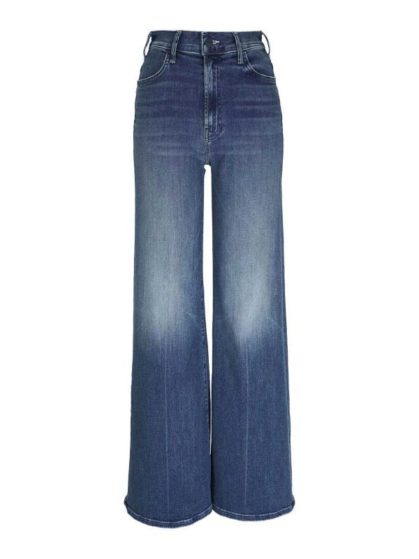 Mother Jean Bootcut - Bleu