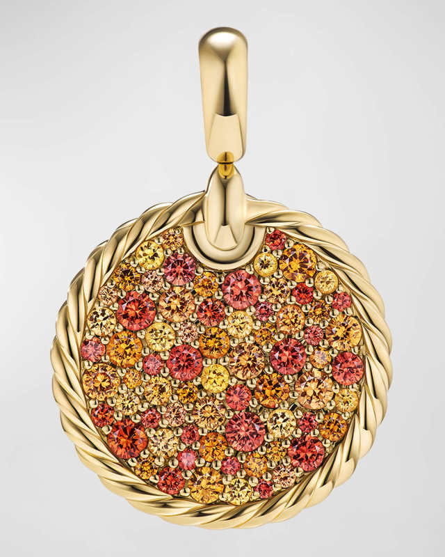 DY Elements Pendant in 18K Gold, 30.5mm