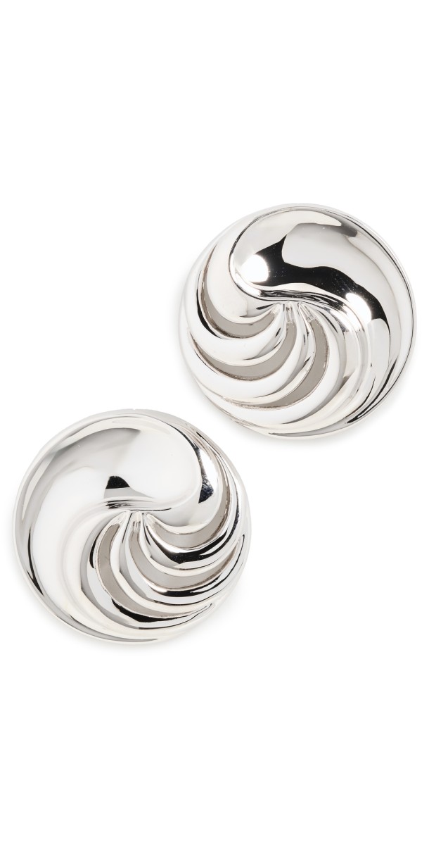 Luv Aj The Leila Studs Silver