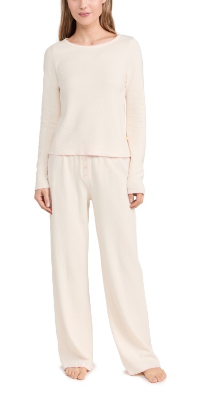Cozyland by Morgan Lane Ellie Pajama Set Rosewater