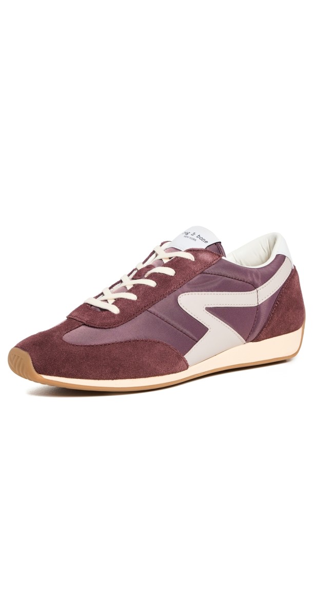 rag & bone Retro Runner Slim Sneakers Grape