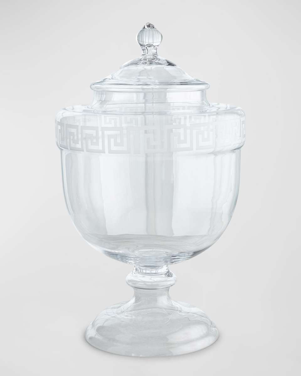 Greek Key Urn