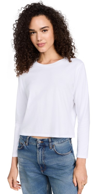 perfectwhitetee Bruce Ring Spun Cotton Crew Tee True Black